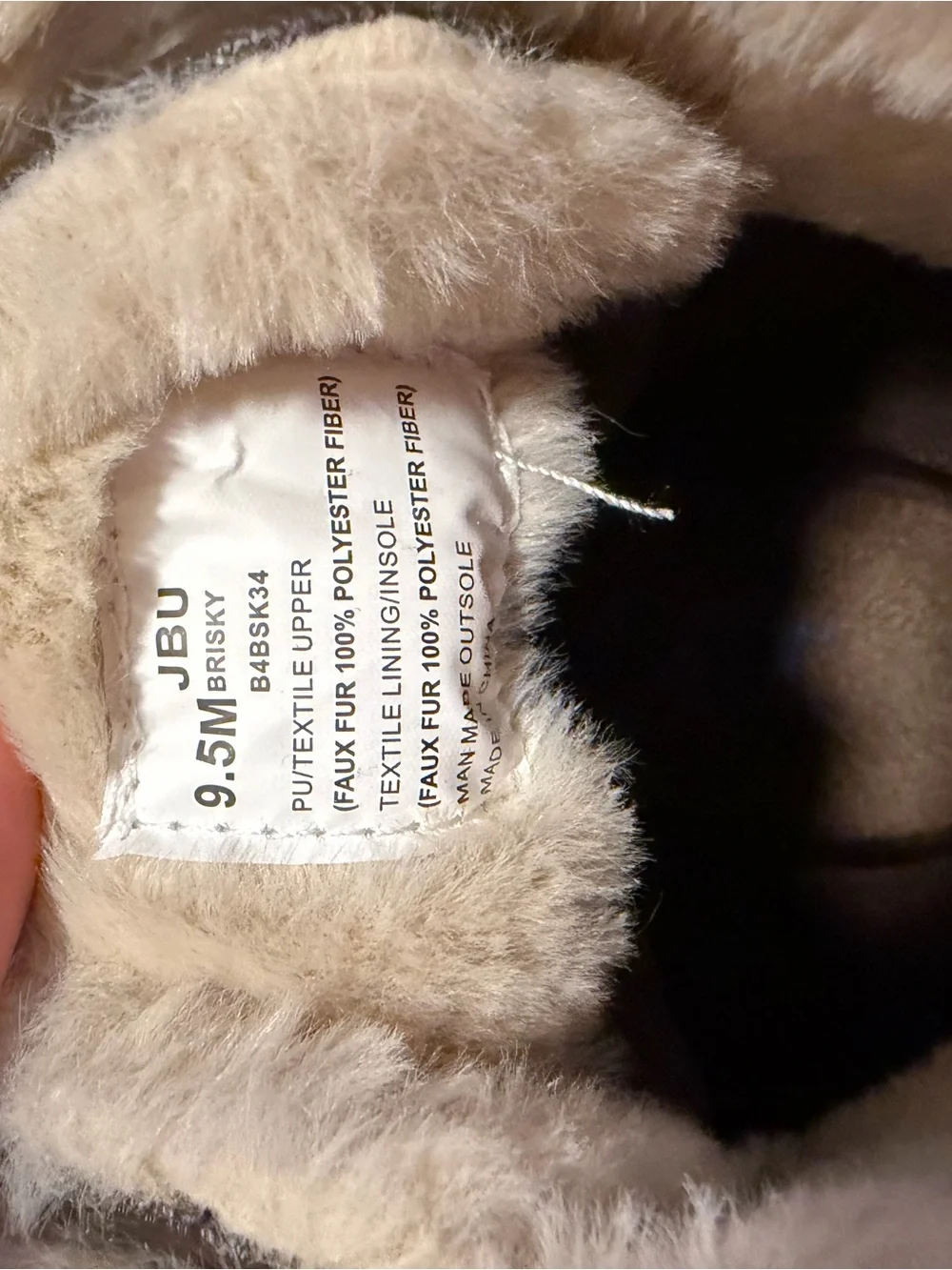 Macy's Brown Faux-Fur Trim Lace-Up Winter Boots